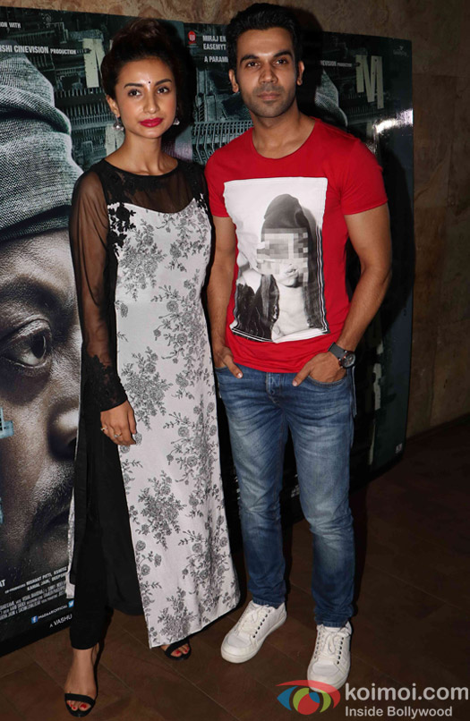 Rajkumar Rao during the screening of the film Madaari 