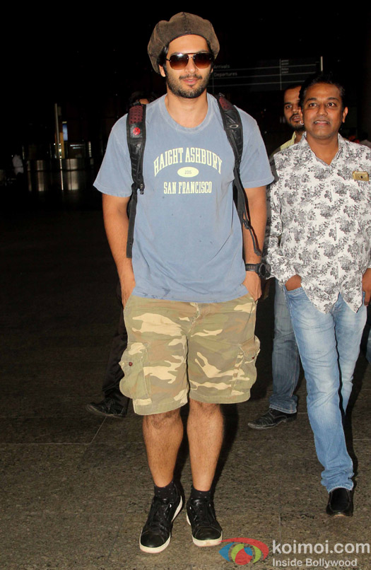 Ali Fazal spotted at airport