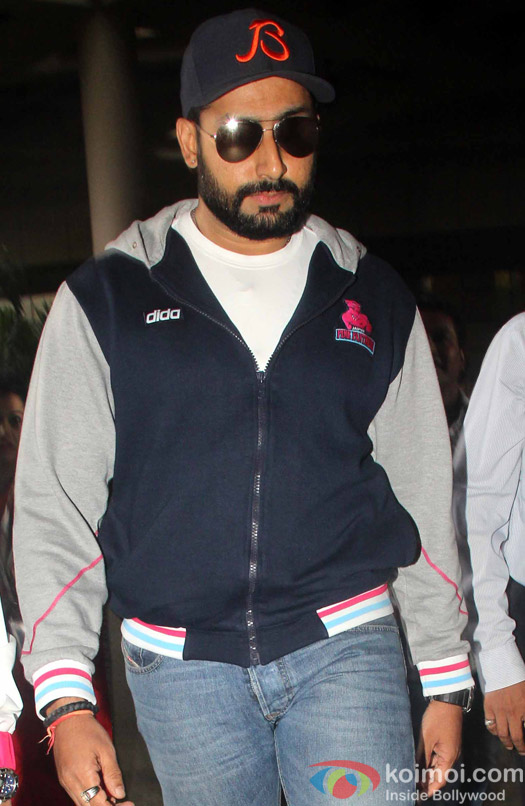 Abhishek Bachchan spotted at airport