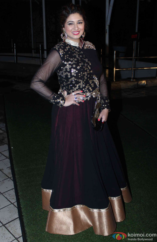 Vahbiz Dorabjee during the Divyanka Tripathi-Vivek Dahiya's Wedding Reception