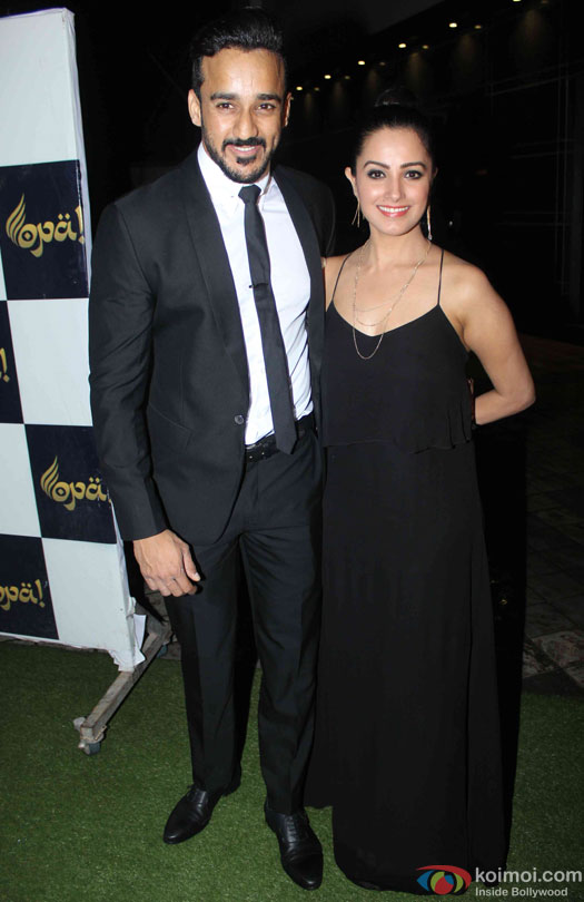 Celebs during the Divyanka Tripathi-Vivek Dahiya's Wedding Reception