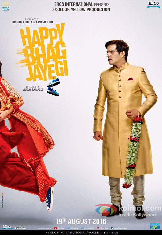 New Poster Of Happy Bhag Jayegi Featuring Jimmy Shergill