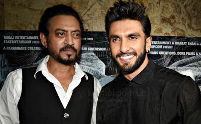 Irrfan Khan a once-in-a-lifetime artist: Ranveer Singh
