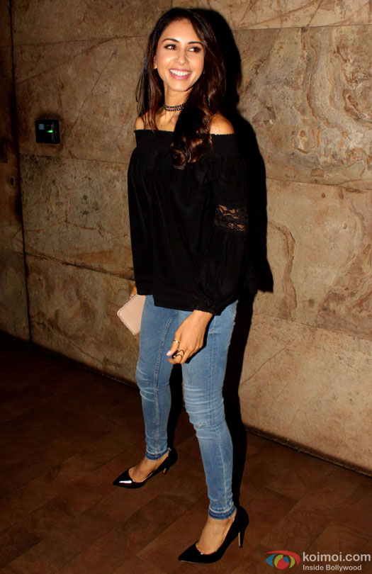 Priya Runchal spotted at lightbox during the screening of film 'Dishoom'
