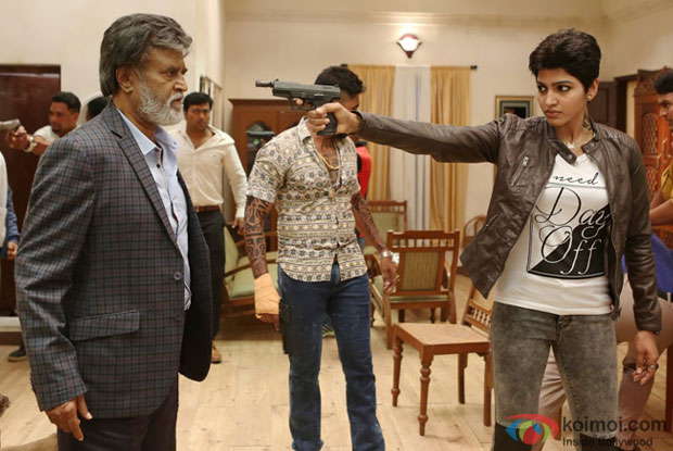 Rajinikanth in a still from Kabali