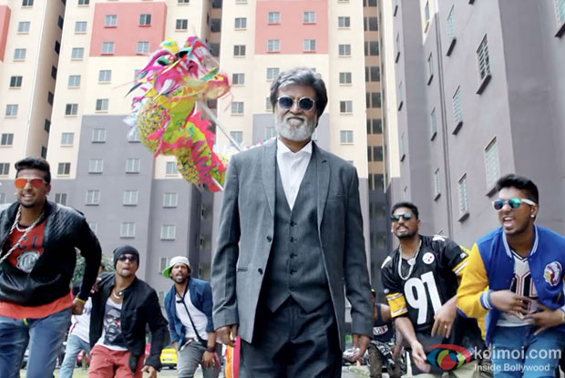 Rajinikanth in a still from Kabali