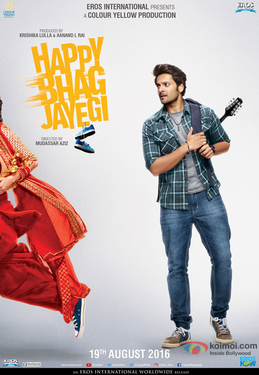 New Poster of Happy Bhag Jayegi | Featuring Ali Fazal