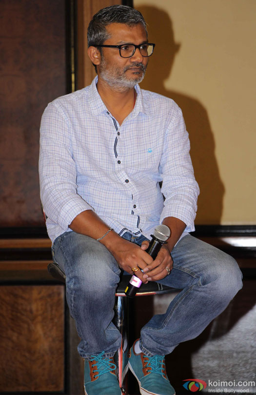 Nitesh Tiwari during the poster launch of film 'Dangal'
