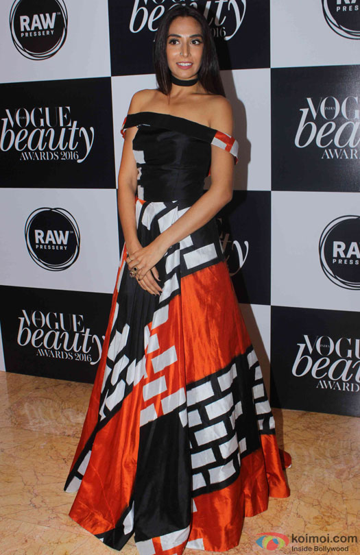 Monica Dogra during the 'Vogue Beauty Awards 2016'