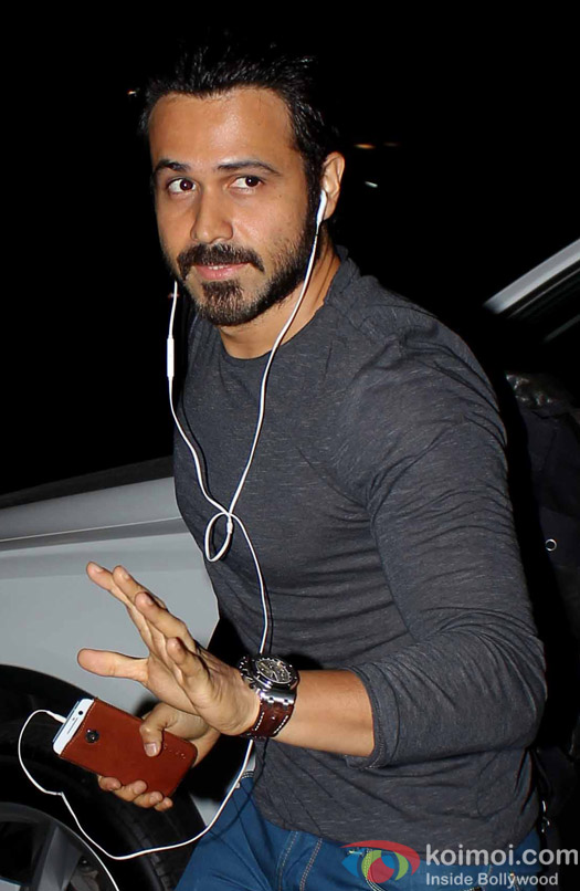 Emraan Hashmi spotted at Airport