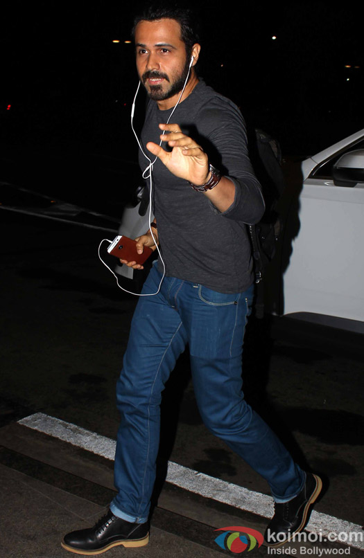 Emraan Hashmi spotted at Airport
