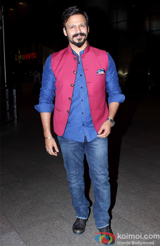 Vivek Oberoi spotted at Airport