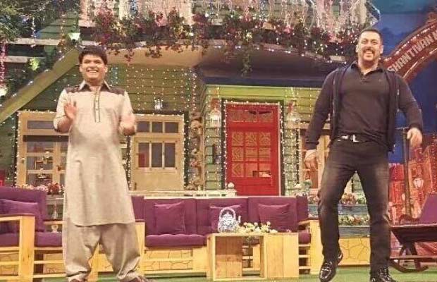 Salman Khan appears on The Kapil Sharma Show to promote Sultan!