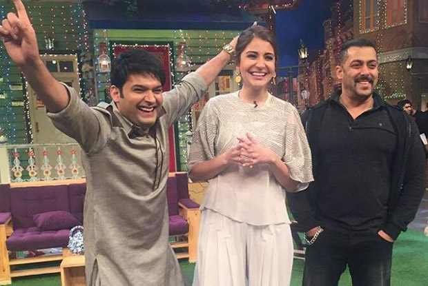 Salman Khan and Anushka Sharma appears on The Kapil Sharma Show to promote Sultan!