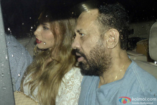 Iulia vantur during the screening of sultan