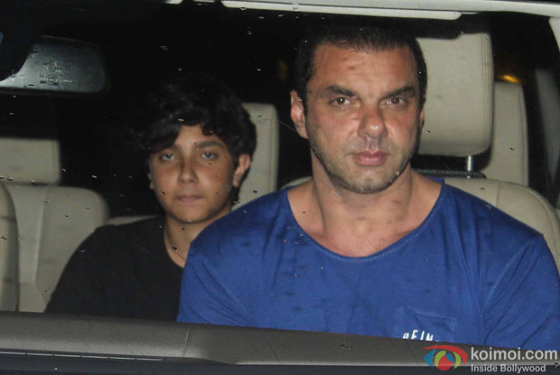 Sohil Khan and Nirvaan Khan Arrived For Arpita Khan’s Birthday Bash 