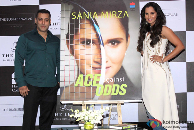 Salman Khan release Sania's autobiography, Ace Against Odds