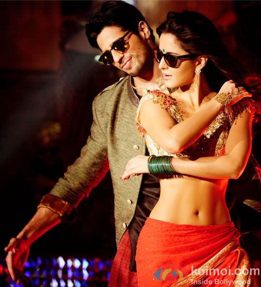 Sidharth Malhotra and Katrina Kaif in a still from Baar Baar Dheko