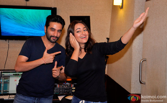 Sonakshi Sinha Snapped Recording A New Song For Fim Akira