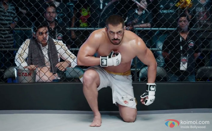 Salman Khan in a still from Sultan