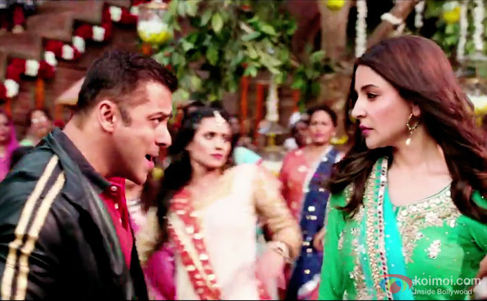 Salman Khan and Anushka Sharma in a still from Sultan