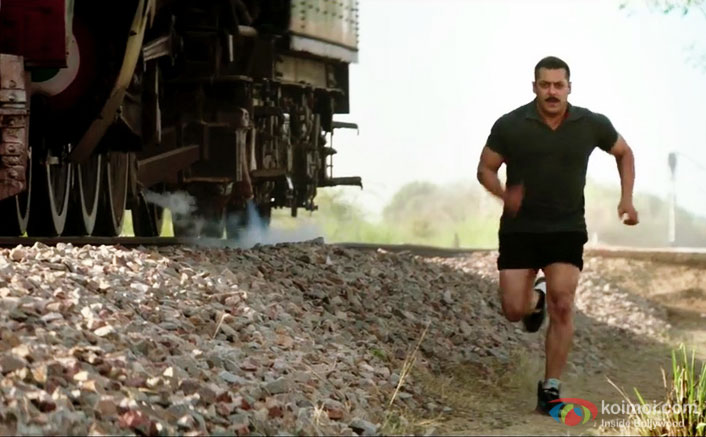 Salman Khan in a still from Sultan