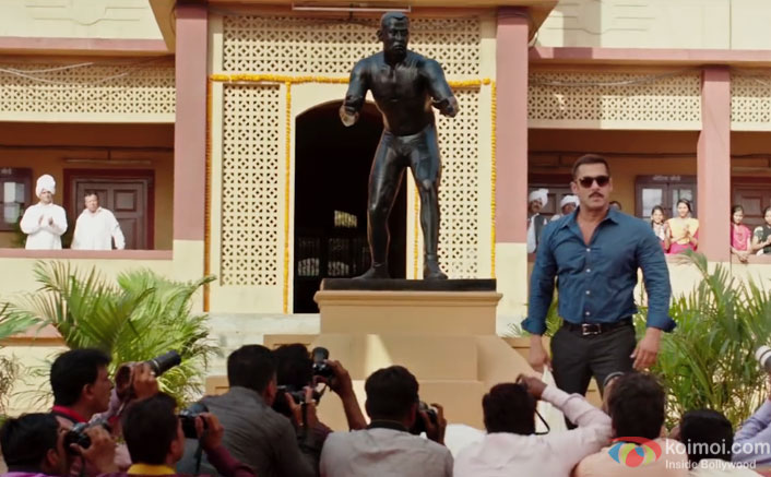 Salman Khan in a still from Sultan