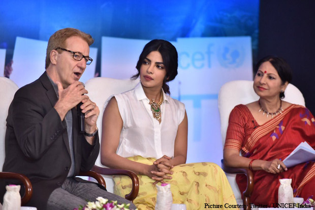 priyanka chopra launch of Fair Start campaign in New Delhi powered by UNICEF India