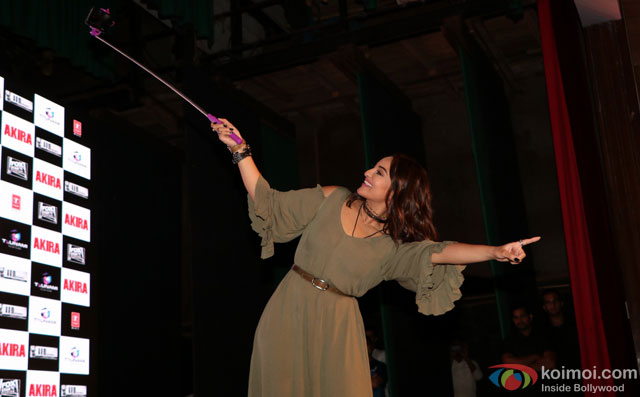 Sonakshi Sinha during the trailer launch of film 'Akira'