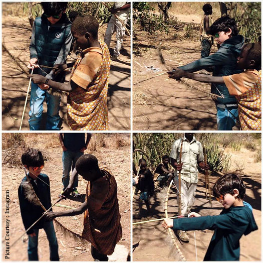 Vacation Pictures: Hrithik On A Trip To Africa With Hrehaan & Hridhaan