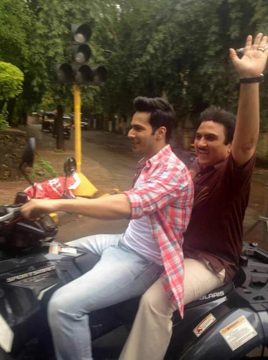  Varun On The Sets Of Taarak Mehta Ka Ooltah Chashmah