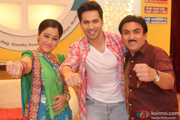  Varun On The Sets Of Taarak Mehta Ka Ooltah Chashmah