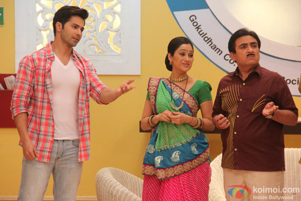  Varun On The Sets Of Taarak Mehta Ka Ooltah Chashmah
