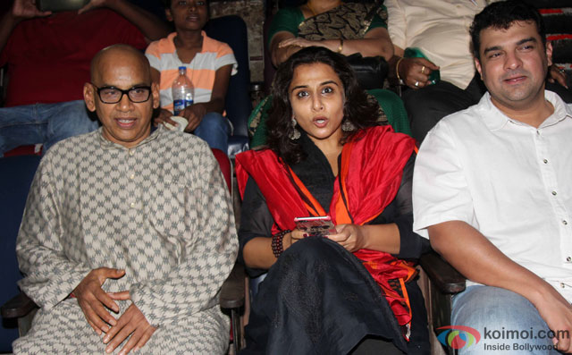 Vidya Balan and Siddharth Roy Kapur watch Kabali