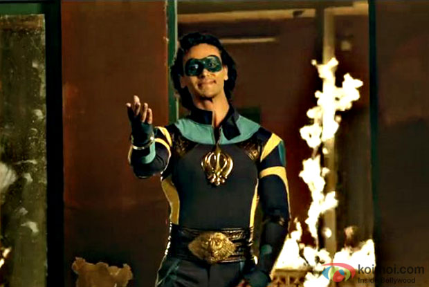 Tiger Shroff in a still from A Flying Jatt