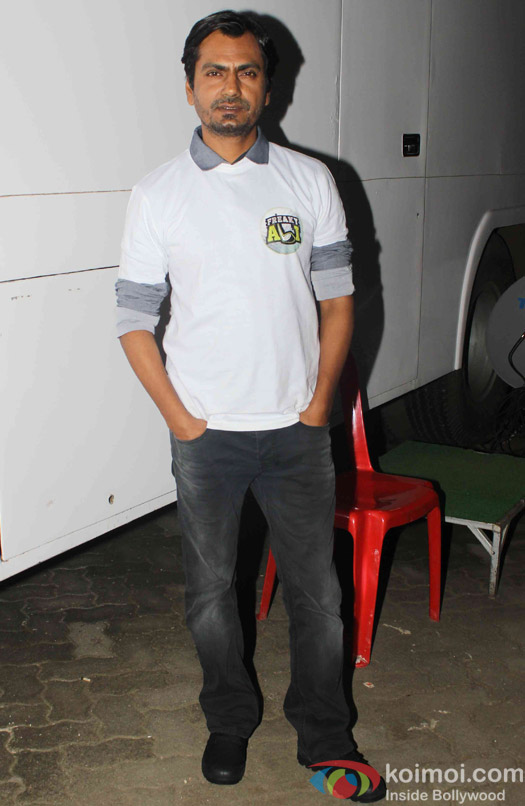 Nawazuddin Siddiqui spotted at mehboob studio