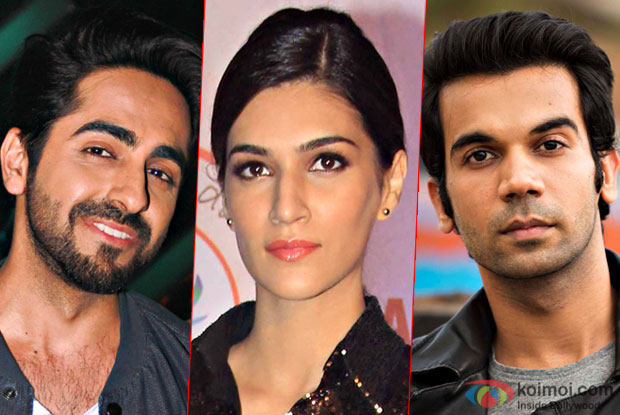 Ayushmann Khurrana, Kriti Sanon and Rajkummar Rao come together for Bareilly Ki Barfi