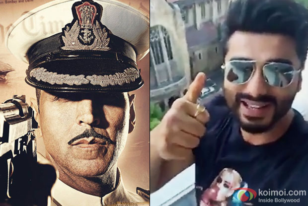 Arjun Kapoor Promotes Akshay Kumar's Rustom