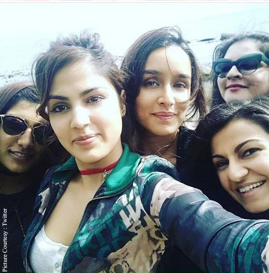 Shraddha Kapoor on the sets of Half Girlfriend