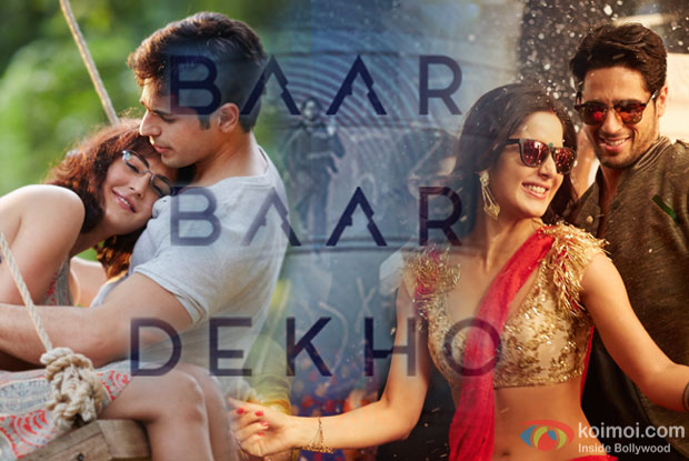 Katrina Kaif and Sidharth Malhotra in a still from Baar Baar Dheko
