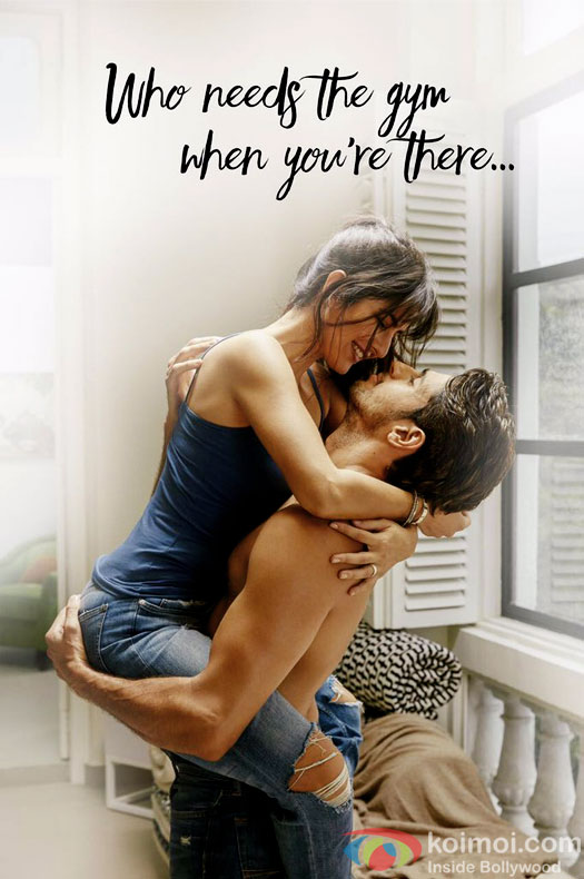 Katrina Kaif And Sidharth Malhotra Giving Monday Motivations In This Baar Baar Dekho Still