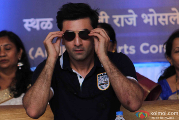 Ranbir Kapoor during Janmashtami celebration 