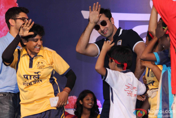 Ranbir Kapoor during Janmashtami celebration 