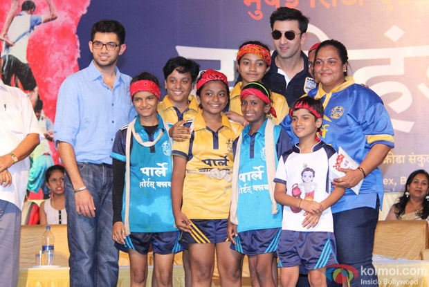 Ranbir Kapoor during Janmashtami celebration