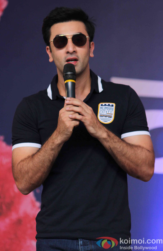 Ranbir Kapoor during Janmashtami celebration 