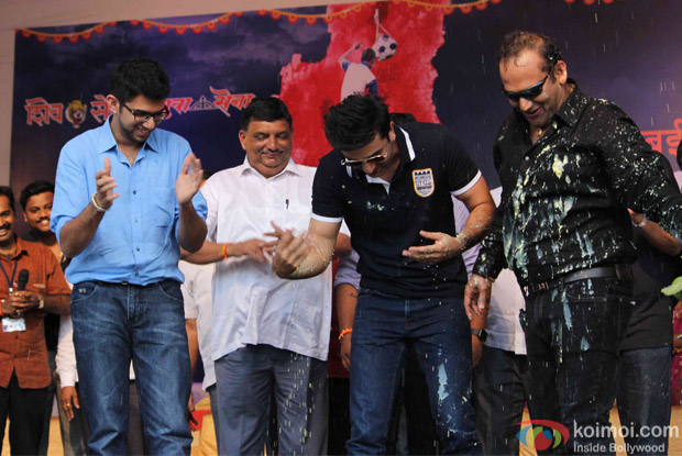 Ranbir Kapoor during Janmashtami celebration 