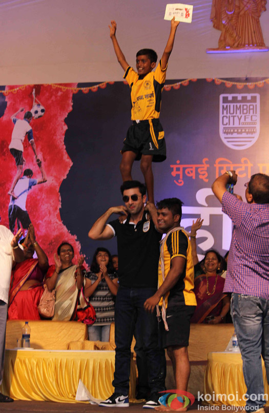 Ranbir Kapoor during Janmashtami celebration 