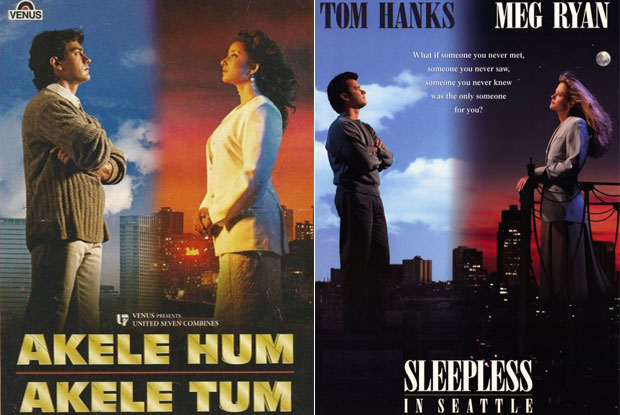Akele Hum Akele Tum & Sleepless In Seattle
