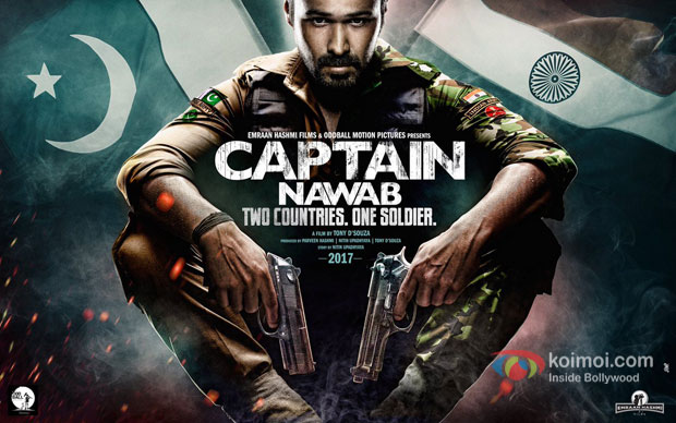 Captain Nawab First Look Poster | Emraan Hashmi In A Fierce Army Look
