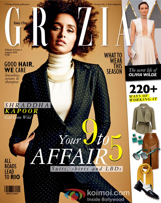 Shraddha Kapoor In A Never Seen Before Avatar On Grazia Cover